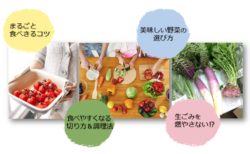 【10月23日(日)】美味しく食べきり・使い切り「キッチンごみゼロレシピを学ぼう！」