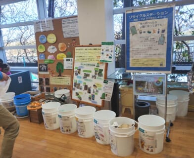 コミュニティコンポスト第五期2025#8「リサイクルプラザ２０周年まつり「リサイクルステーション」」