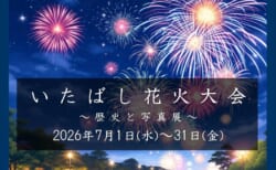 【7月1日～7月31日】パネル展「いたばし花火大会～歴史と写真展～」
